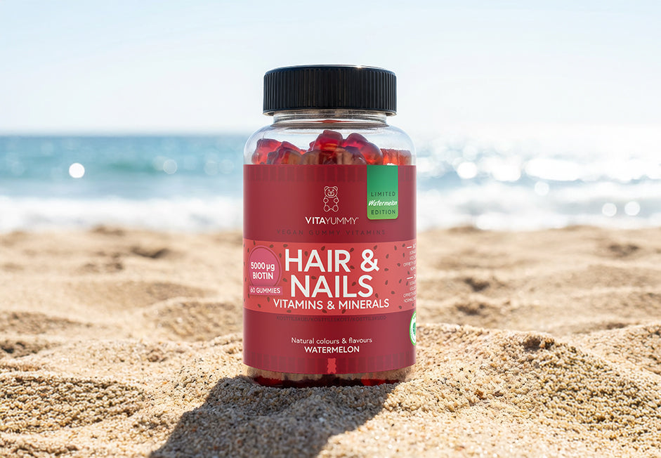 Hair & Nails Rhubarb og Tan & Glow