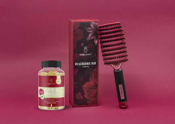 Hair & Nails Elderflower med hårbørste