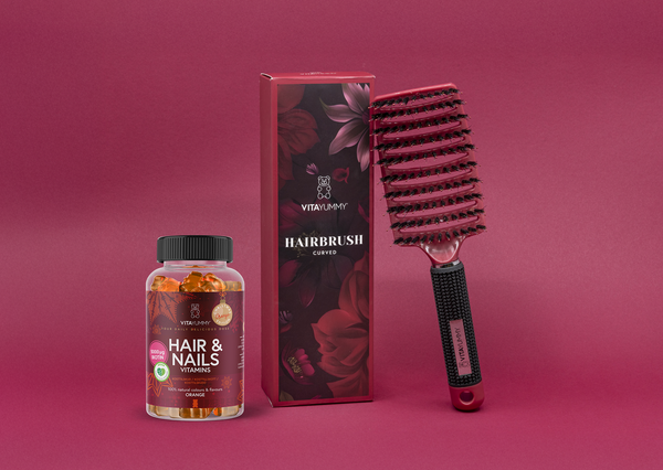 Hair & Nails Christmas med hårbørste