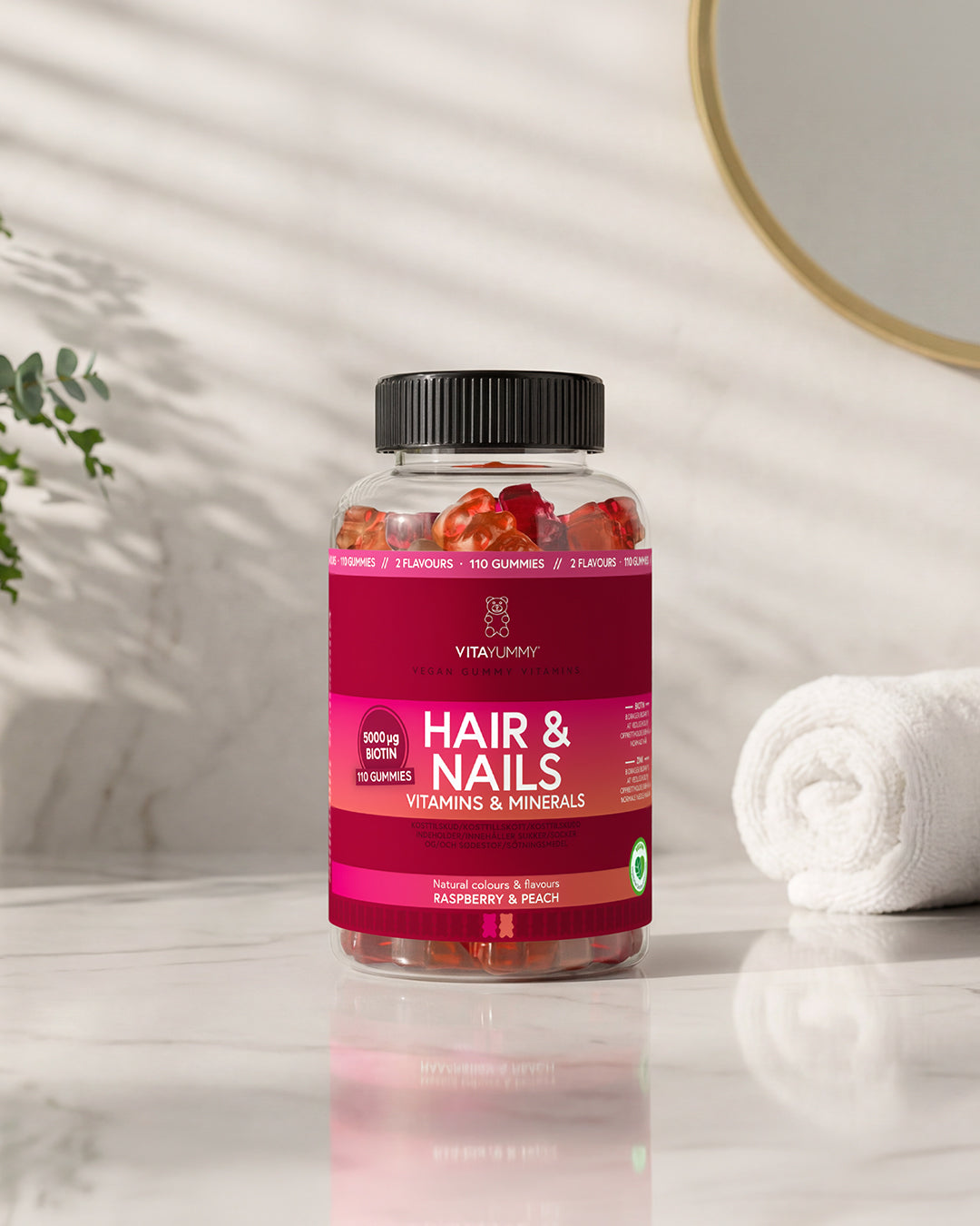Hair & Nails 110 stk. mix