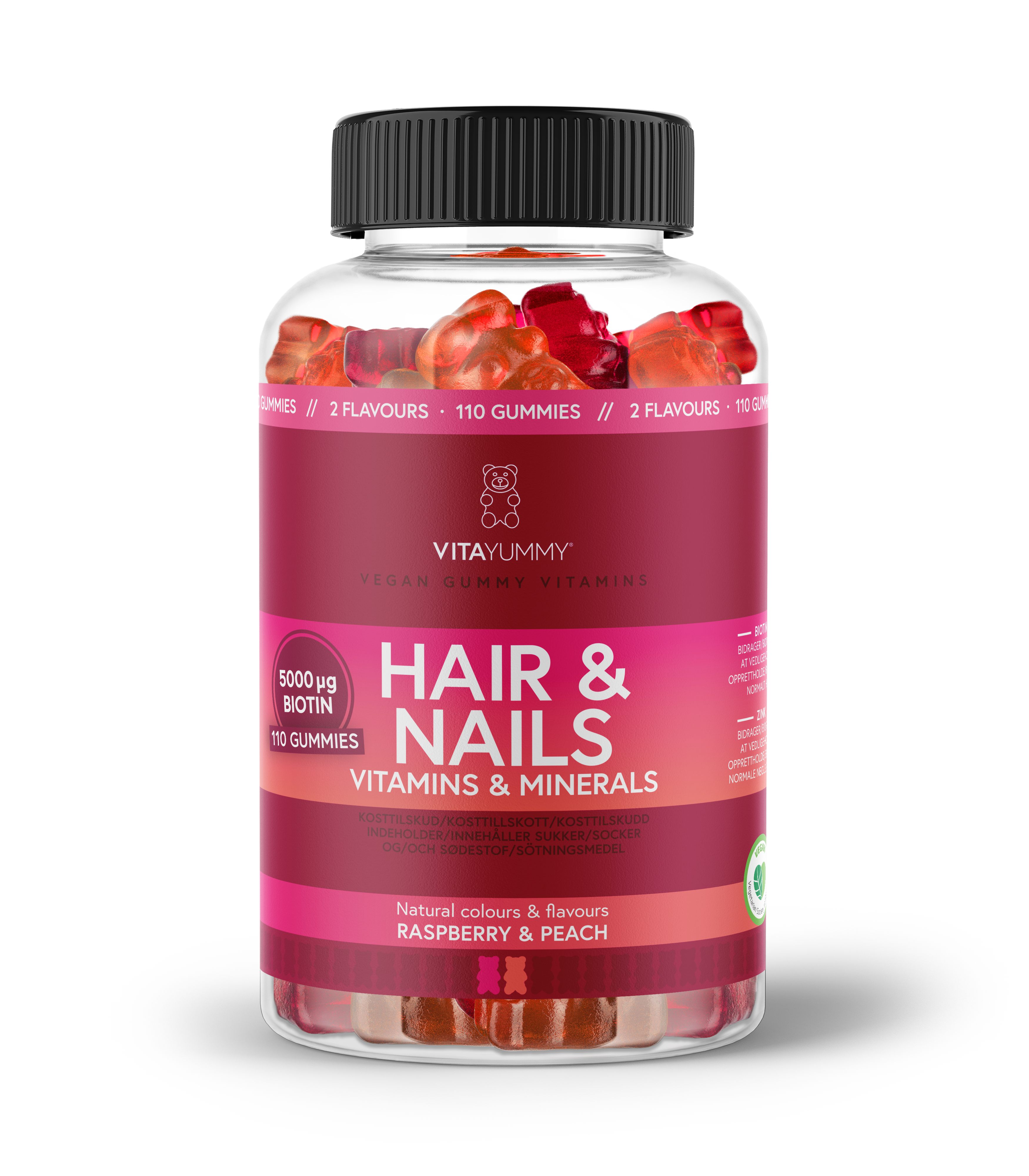 Hair & Nails 110 stk. mix